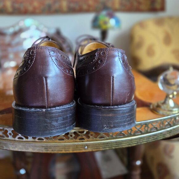 Bally Men’s Wingtips Oxford leather shoes - Picture 6 of 11